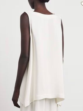 Eskandar Elegant Sleeveless  Tunic Top
